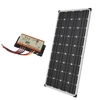 Biard 150W White Solar Panel with 10A Waterproof Charge Controller