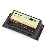 Biard 20A EP Dual Battery Solar Panel Charge Controller