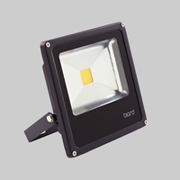 Biard 20W Slimline Black LED Floodlight