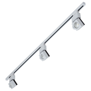 Biard 2m White Commercial LED Track Light Kit with 3 x 25W Lights