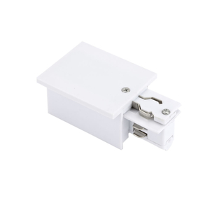 Biard 3 Circuit Power Recessed Connector - White