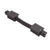 Biard 3 Circuit Recessed Bendy Connector - Black