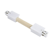 Biard 3 Circuit Recessed Bendy Connector - White