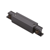 Biard 3 Circuit straight Connector Black