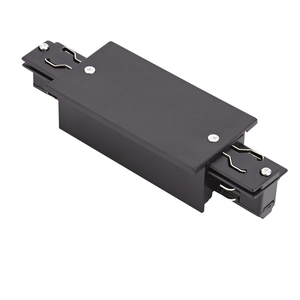 Biard 3 Circuit straight Connector Recessed Black