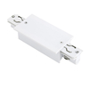 Biard 3 Circuit straight Connector Recessed White