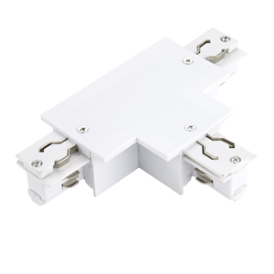 Biard 3 Circuit T-Shaped Recessed Connector - White