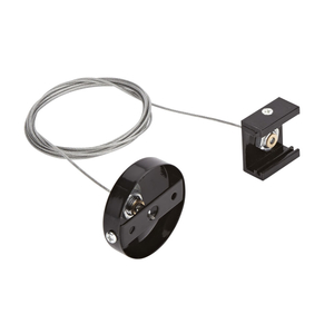 Biard 3 Circuit Track Light Suspension Kit - Black