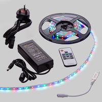 Biard 5 Metre 300 LED RGB 3528 Strip Light With Power Supply & RF Controller