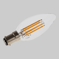 Biard B15 Vintage LED Filament Candle Bulb 4W