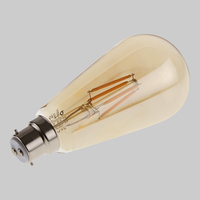 Biard B22 Traditional Gold Vintage LED Filament Bulb 4W