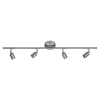 Biard Boston 4 Light Ceiling Spotlight Fitting - Satin Nickel