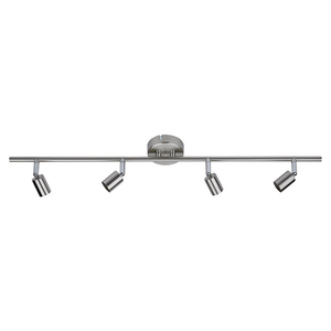 Biard Boston 4 Light Ceiling Spotlight Fitting - Satin Nickel
