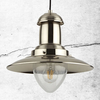 Biard Brixham Oversized Fisherman Pendant Light - Chrome