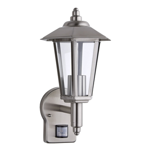 Biard Cannes Stainless Steel Wall Lantern with PIR