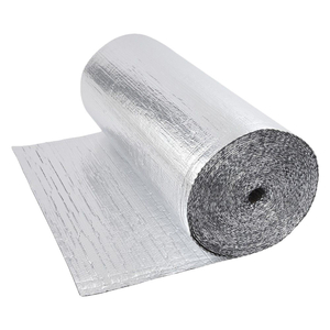 Biard Double Sided Aluminium Foil Insulation with Double Layer Air Bubble 40m x 1.2m Roll 48m2