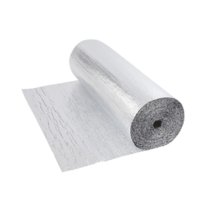 Biard Double Sided Aluminium Foil Insulation with Double Layer Air Bubble 5m x 1.2m Roll 6m2