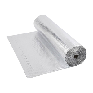 Biard Double Sided Aluminium Foil Insulation with Single Layer Air Bubble 25m x 1.2m Roll 30m2