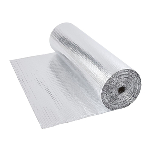 Biard Double Sided Aluminium Foil Insulation with Single Layer Air Bubble 40m x 1.2m Roll 48m2
