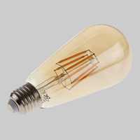 Biard E27 Traditional Gold Vintage LED Filament Bulb 6W