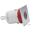 Biard IP20 Fire Rated Downlight with Removable Bezel - Square