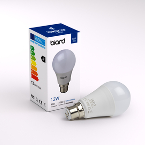 Biard LED 12W B22 Dimmable Bulb