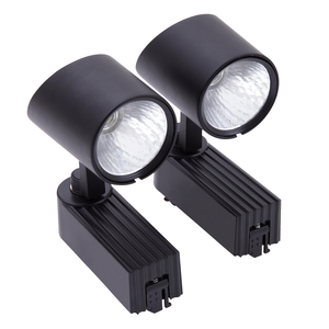 Biard LED 2 x 7W Track Light - Black