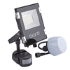 Biard LED 20W IP65 Slim Floodlight with Optional PIR/Photocell - Black