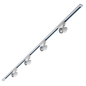 Biard LED 4 x 7W Lights 2m Track Light Kit - White