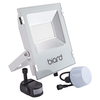 Biard LED 50W IP65 Slim Floodlight with Optional PIR/Photocell - White