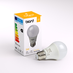 Biard LED 5W E27 Bulb