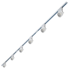 Biard LED 6 x 10W Lights 3m Dimmable Track Light Kit - White