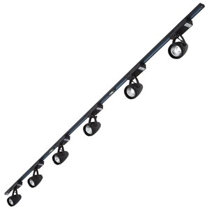 Biard LED 6 x 12W Lights 3m Track Light Kit - Black