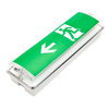 Biard LED 7.5W Emergency Bulkhead Exit Sign Maintained/Non-Maintained - Left Arrow
