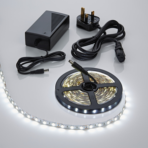 Biard LED IP20 5m 5050 Plug & Play Strip Light Kit - Cool White