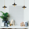 Biard Noord Black Iron Pendant Light with Various Pendant Colours