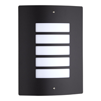 Biard Orleans Stainless Steel Outdoor Wall Light Black