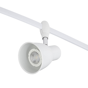 Biard Panza Flexible Track Light Head - White