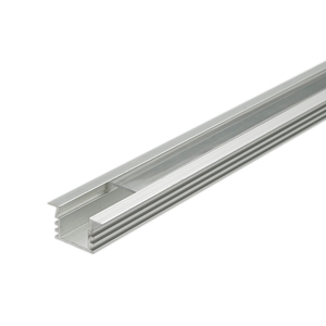 Biard Recessed Finned Aluminium Profile Cover and End Cap Set - 5 Pack