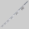 Biard Six Light 12W LED Track Light Kit White