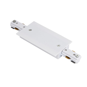 Biard Straight Connector for Recessed Track Light - White