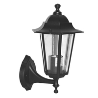 Biard Toulon Black Stainless Steel Outdoor Wall Lantern