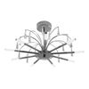 Collingdale 9 Arm Chrome Ceiling Pendant