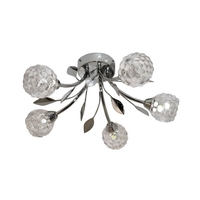 Covent Garden 5 Arm Chrome Ceiling Pendant