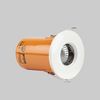 Daxlite Fire & IP65 Rated Downlighter With White Bezel