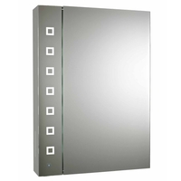 Enigma Motion Sensor Backlit Mirrored Cabinet 700x500x125mm