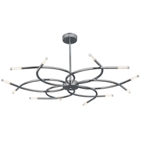Hampstead 12 Arm Chrome Ceiling Pendant
