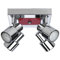 HAYTER PLUM 4 PLATE SPOT 2.5W LED