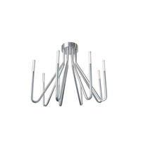 Highgate 8 Arm Chrome Ceiling Pendant