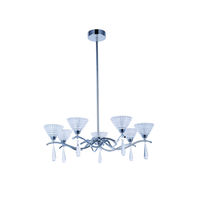 Holloway 5 Arm Chrome Ceiling Pendant